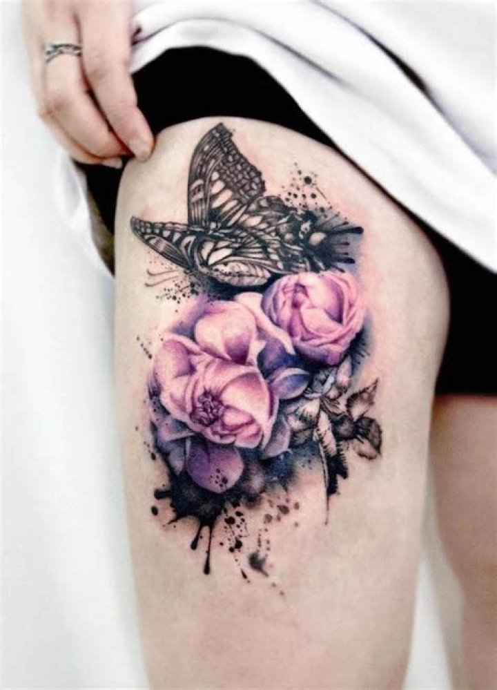 Best Thigh Tattoos For Ladies