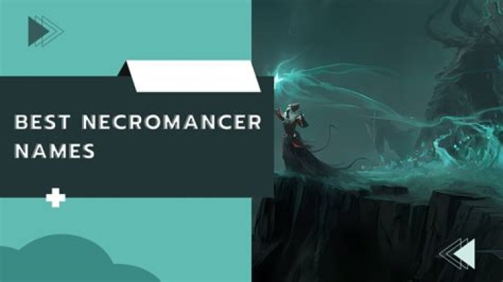 Discover Enchanting D&D Necromancer Names