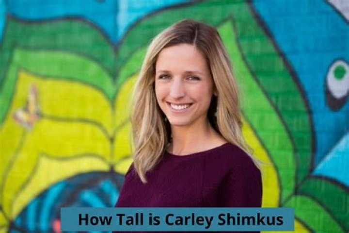 Unveiling The Secrets Of Carley Shimkus' Height: Surprising Revelations